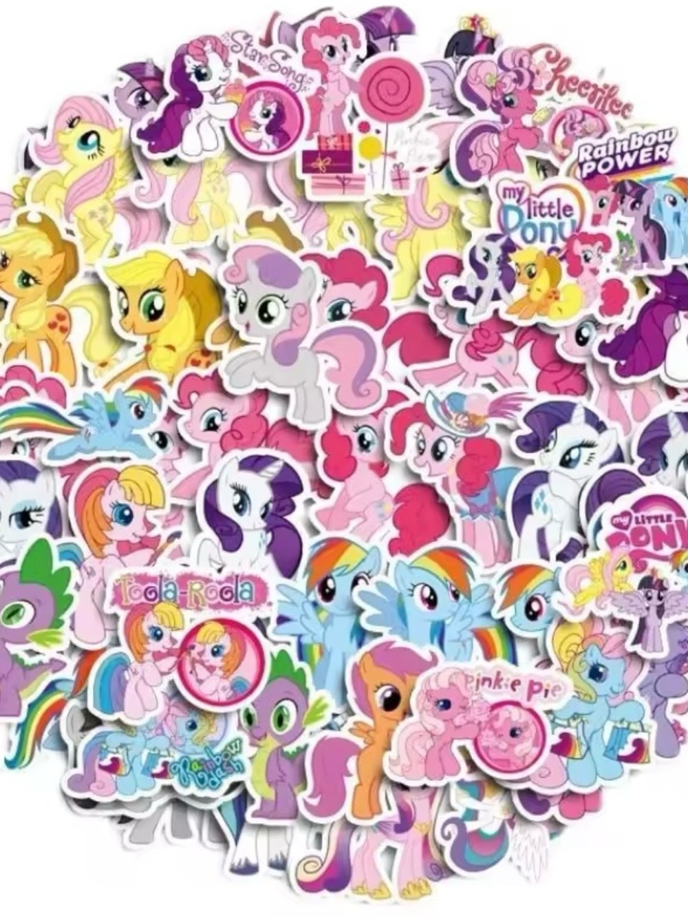 MY LITTLE PONY Stickers, pack of 50